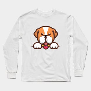 dog lover cute Long Sleeve T-Shirt